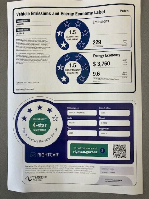 2009 Nissan X-Trail. 4WD, 2.0, Auto.